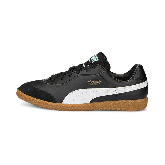 Puma KING 21 IT Hallenschuh - black white gum Puma KING 21 IT Hallenschuh - black white gum