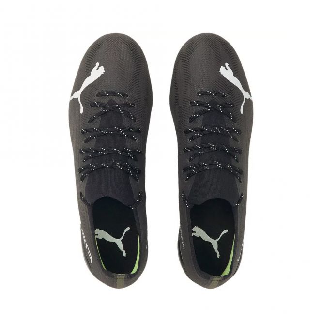 Puma ULTRA 2.4 FG/AG Fussballschuh - black/puma white/fizzy light Puma ULTRA 2.4 FG/AG Fussballschuh - black/puma white/fizzy light