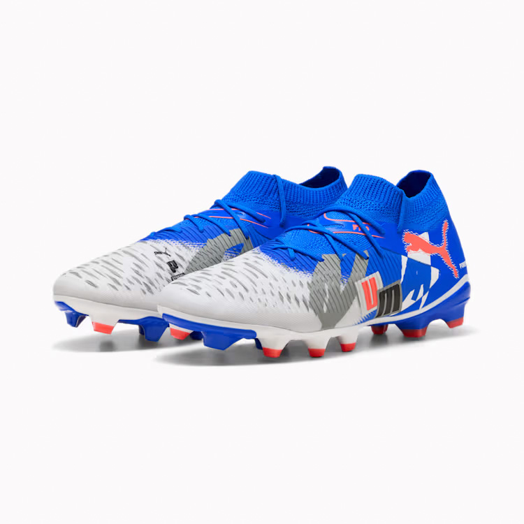 Puma FUTURE 8 Match Forever FG/AG Fussballschuh - blau/weiss