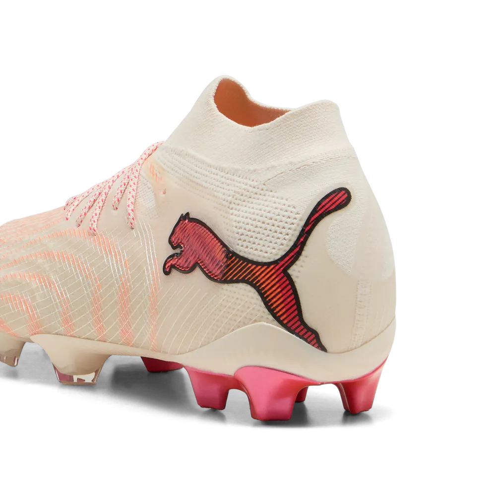 Puma FUTURE 9 ULTIMATE FG Damen Fußballschuhe – Sugared Almond / White / Ultra Red / Black