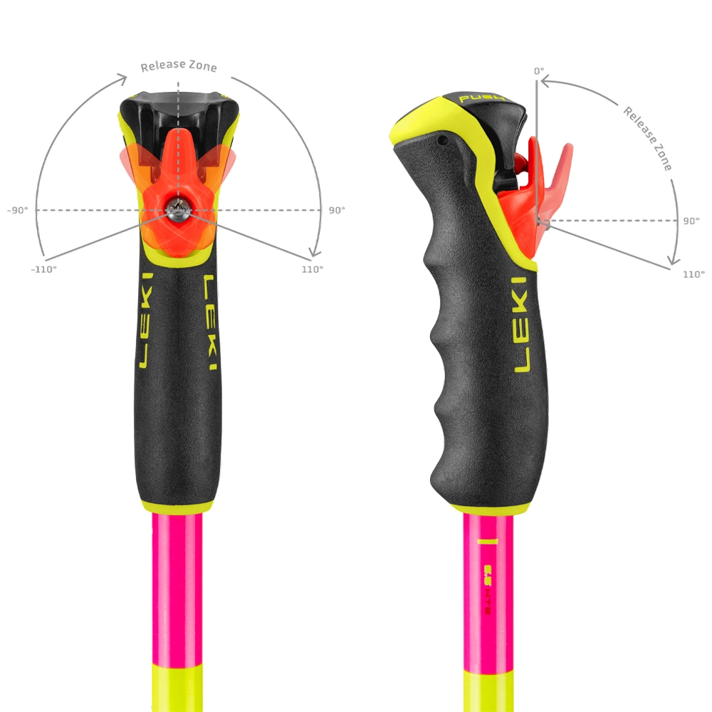 Leki Spitfire 3D Skistöcke - neonmagenta/neonyellow berry Leki Spitfire 3D Skistöcke - neonmagenta/neonyellow berry
