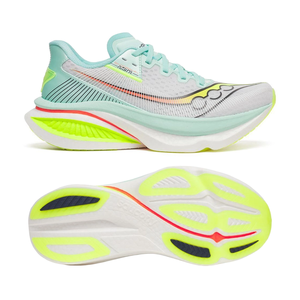 saucony Endorphin Azura Damen Neutral-Laufschuh - White | Splash