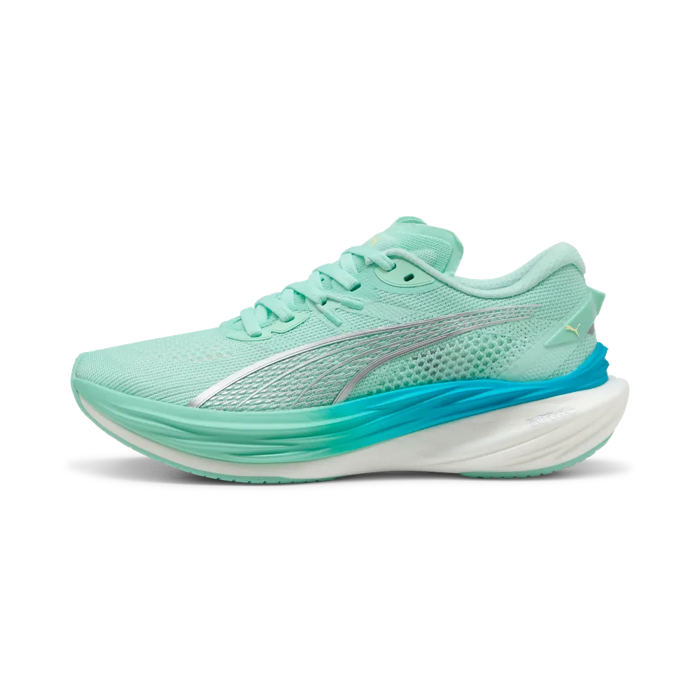 Puma Deviate NITRO™ 3 - Mint Melt/Speed Blue - Laufschuhe für Damen