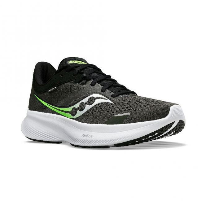 saucony Ride 16 Herren neutral Laufschuh - umbra/slime olive saucony Ride 16 Herren neutral Laufschuh - umbra/slime olive