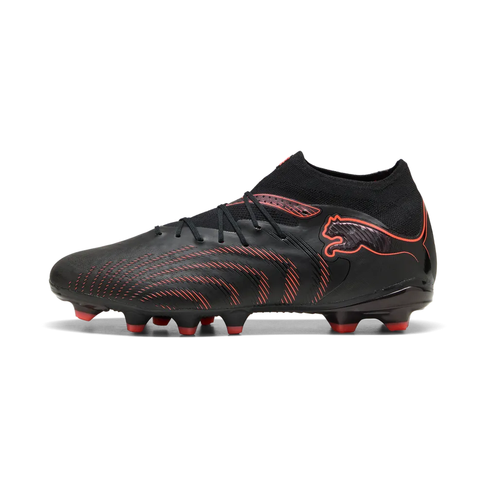 Puma FUTURE 9 PRO FG/AG Fußballschuhe – Black/Glowing Red/Strong Grey Puma FUTURE 9 PRO FG/AG Fußballschuhe – Black/Glowing Red/Strong Grey