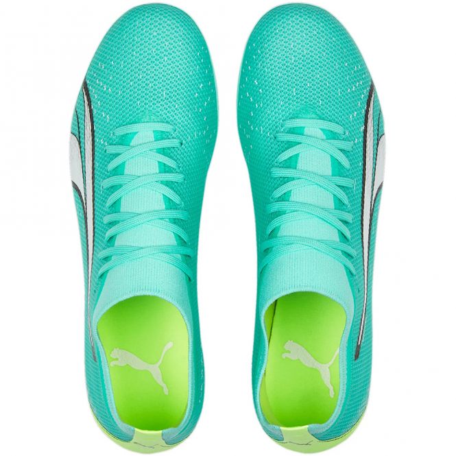 Puma ULTRA MATCH MG Kunstrasenschuh - peppermint white yellow Puma ULTRA MATCH MG Kunstrasenschuh - peppermint white yellow