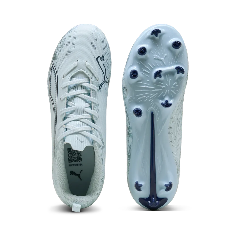 Puma ULTRA 6 PLAY FG/AG Jr Fußballschuhe Kinder - Icy Blue/White/Blue Jewel Puma ULTRA 6 PLAY FG/AG Jr Fußballschuhe Kinder - Icy Blue/White/Blue Jewel