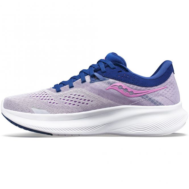 saucony Ride 16 Damen neutral Laufschuh - mauve/indigo saucony Ride 16 Damen neutral Laufschuh - mauve/indigo
