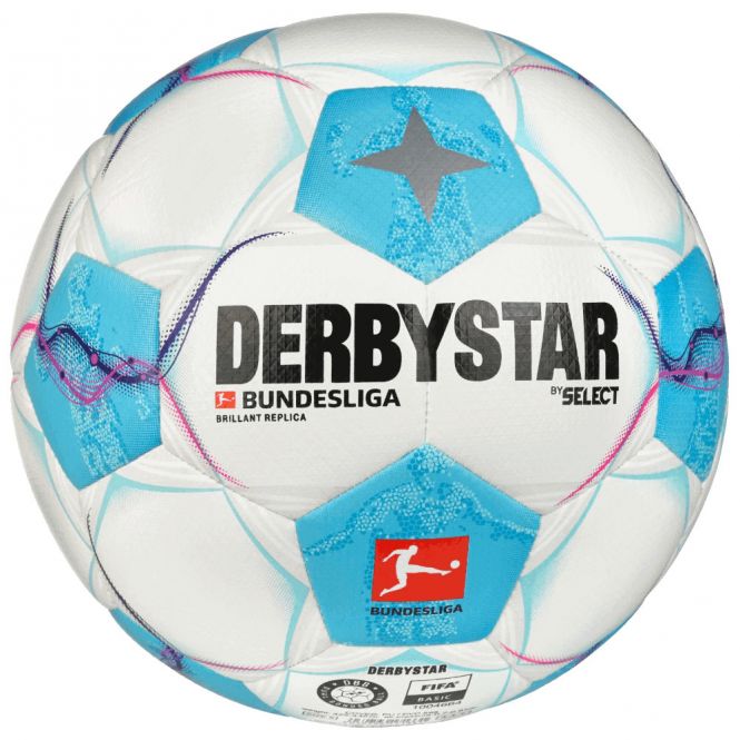 DERBYSTAR BUNDESLIGA BRILLANT REPLICA V24 Fussball - Gr.5, 430gr. DERBYSTAR BUNDESLIGA BRILLANT REPLICA V24 Fussball - Gr.5, 430gr.
