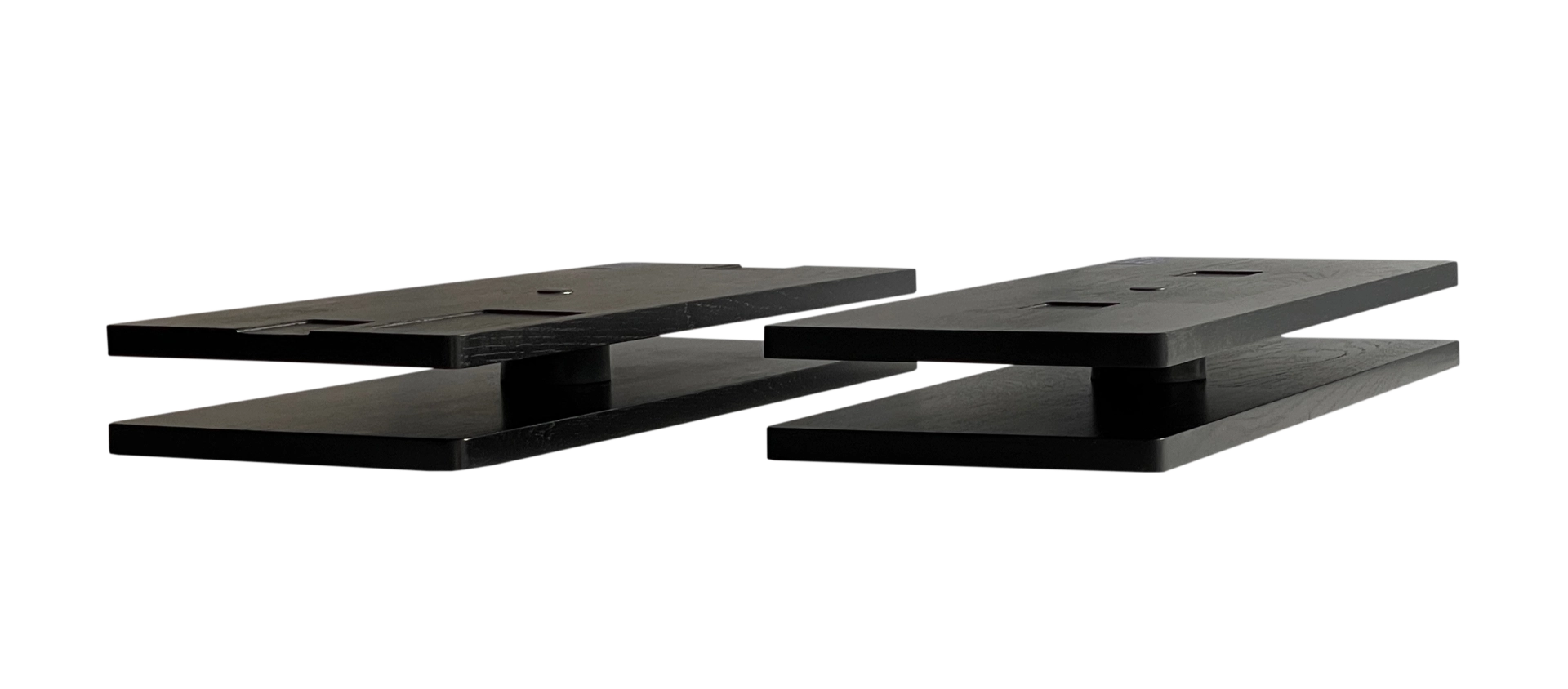 FlowRow Balance Board für Concept2 RowErg mit Standardbeinen – Schwarz