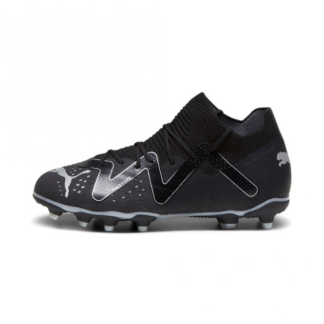 Puma FUTURE PRO FG/AG JR Fussballschuh - black silver Puma FUTURE PRO FG/AG JR Fussballschuh - black silver