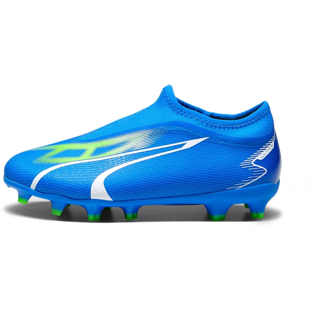 Puma ULTRA MATCH LL FG/AG JR Fussballschuh - ultra blue/white/pro green Puma ULTRA MATCH LL FG/AG JR Fussballschuh - ultra blue/white/pro green
