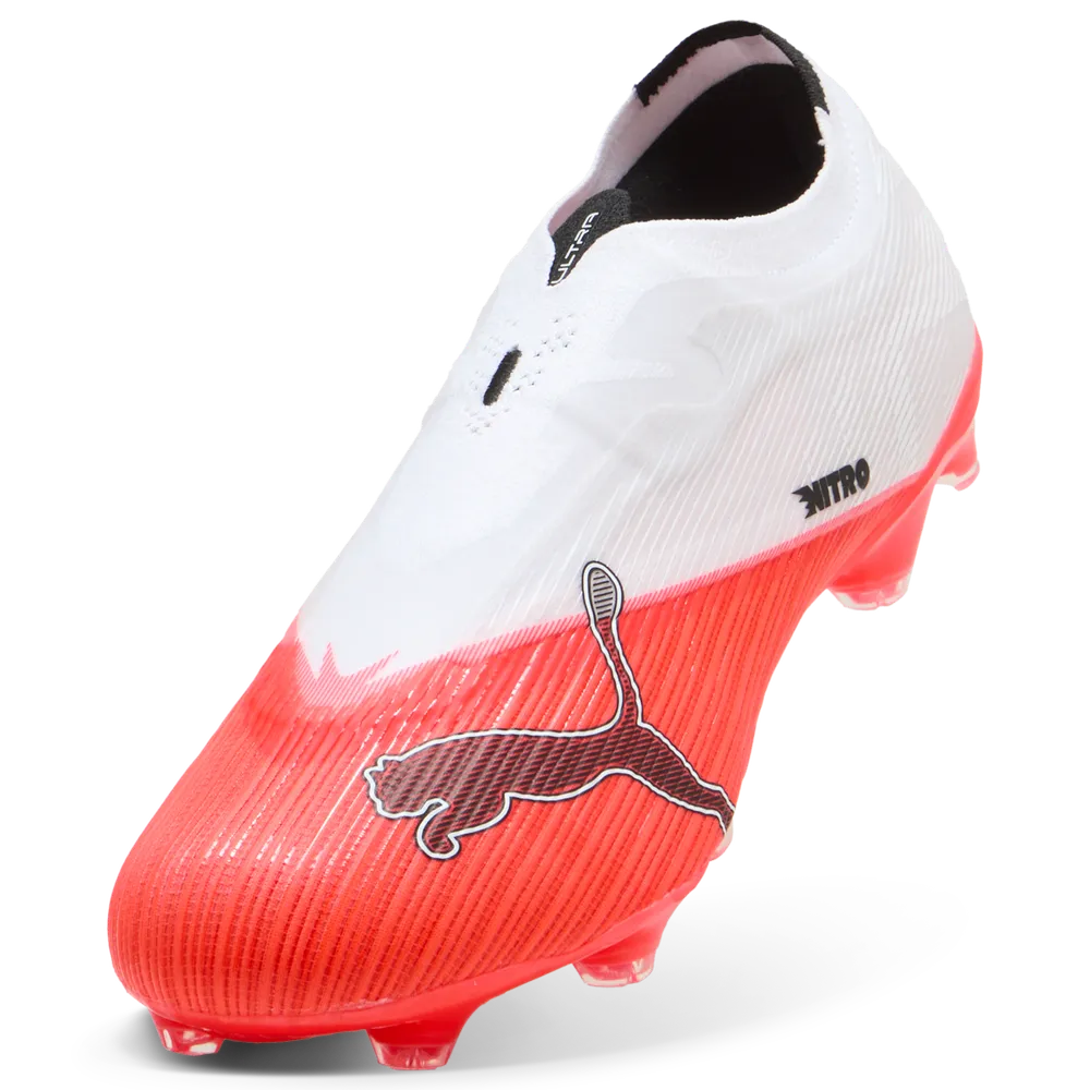 Puma ULTRA NITRO 7 MATCH LL FG/AG Unisex Fußballschuhe – Ultra Red / Black / White