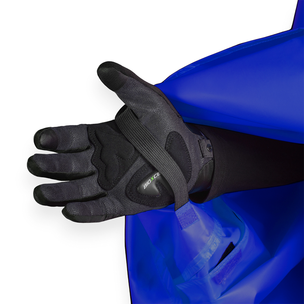 chiba Regenponcho - Royal Blau