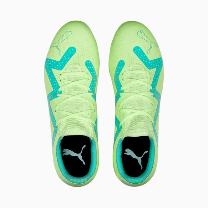 Puma FUTURE PLAY FG/AG Fussballschuh - Fast Yellow/Black Electric Peppermint Puma FUTURE PLAY FG/AG Fussballschuh - Fast Yellow/Black Electric Peppermint