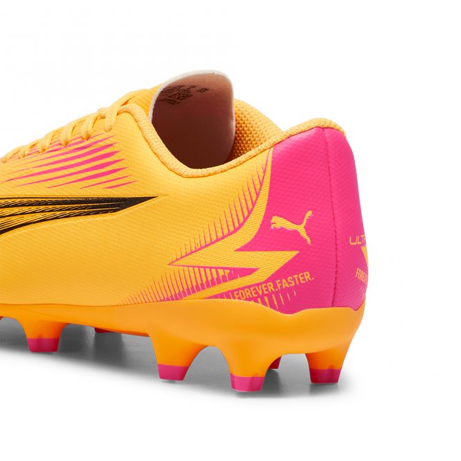 Puma ULTRA PLAY FG/AG JR Fussballschuh - Sun Stream/Black Sunset Glow