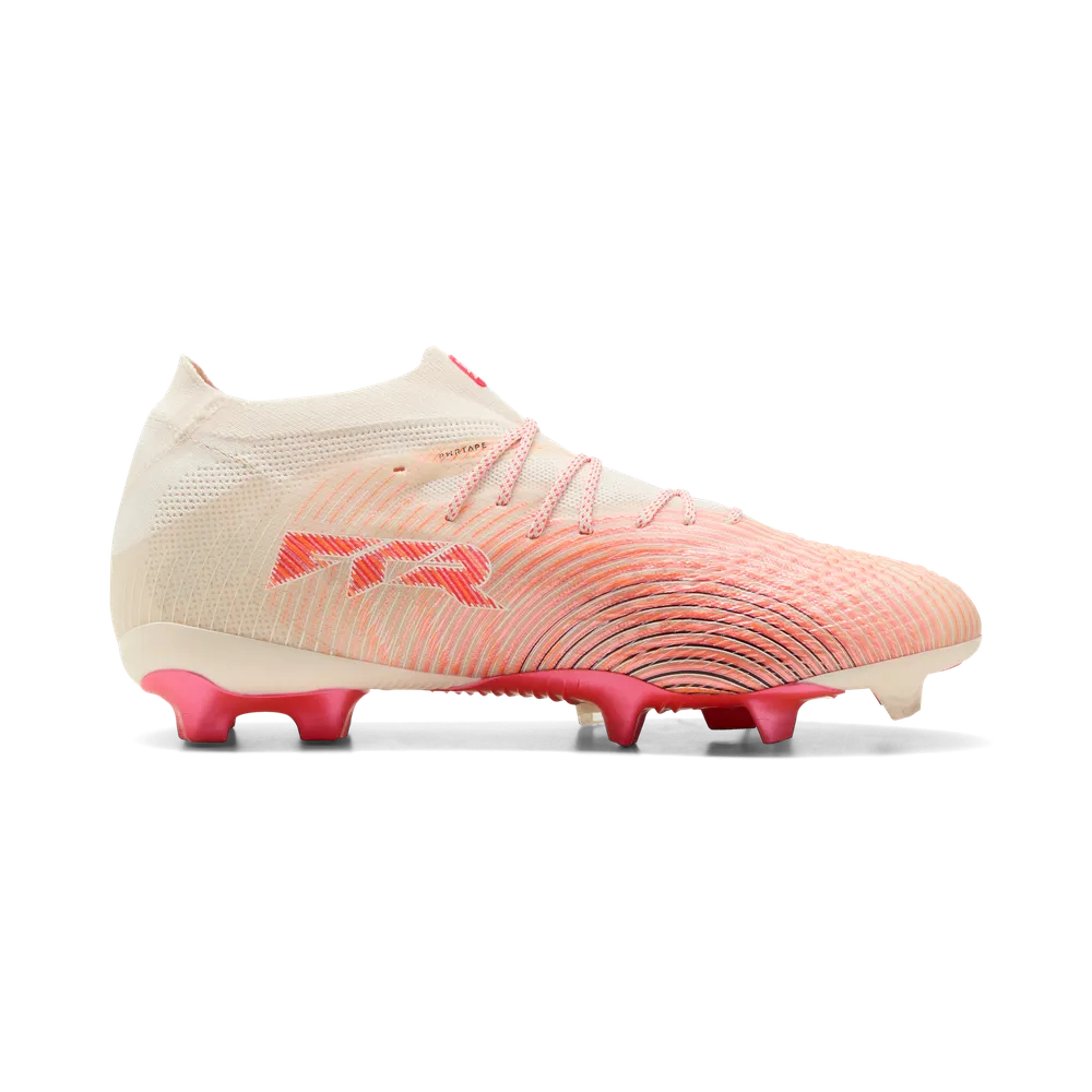 Puma FUTURE 9 ULTIMATE FG Fußballschuhe – Sugared Almond / White Ultra Red / Black
