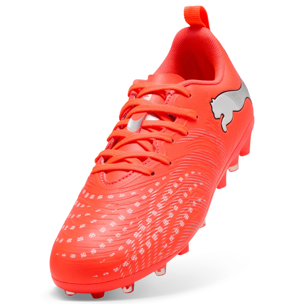 Puma FUTURE 9 PLAY MG Jr Fußballschuhe Kinder – Glowing Red/White/Black/Sliver Puma FUTURE 9 PLAY MG Jr Fußballschuhe Kinder – Glowing Red/White/Black/Sliver
