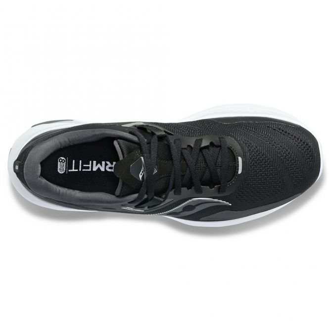 saucony Guide 15 Damen Laufschuh - Black / White