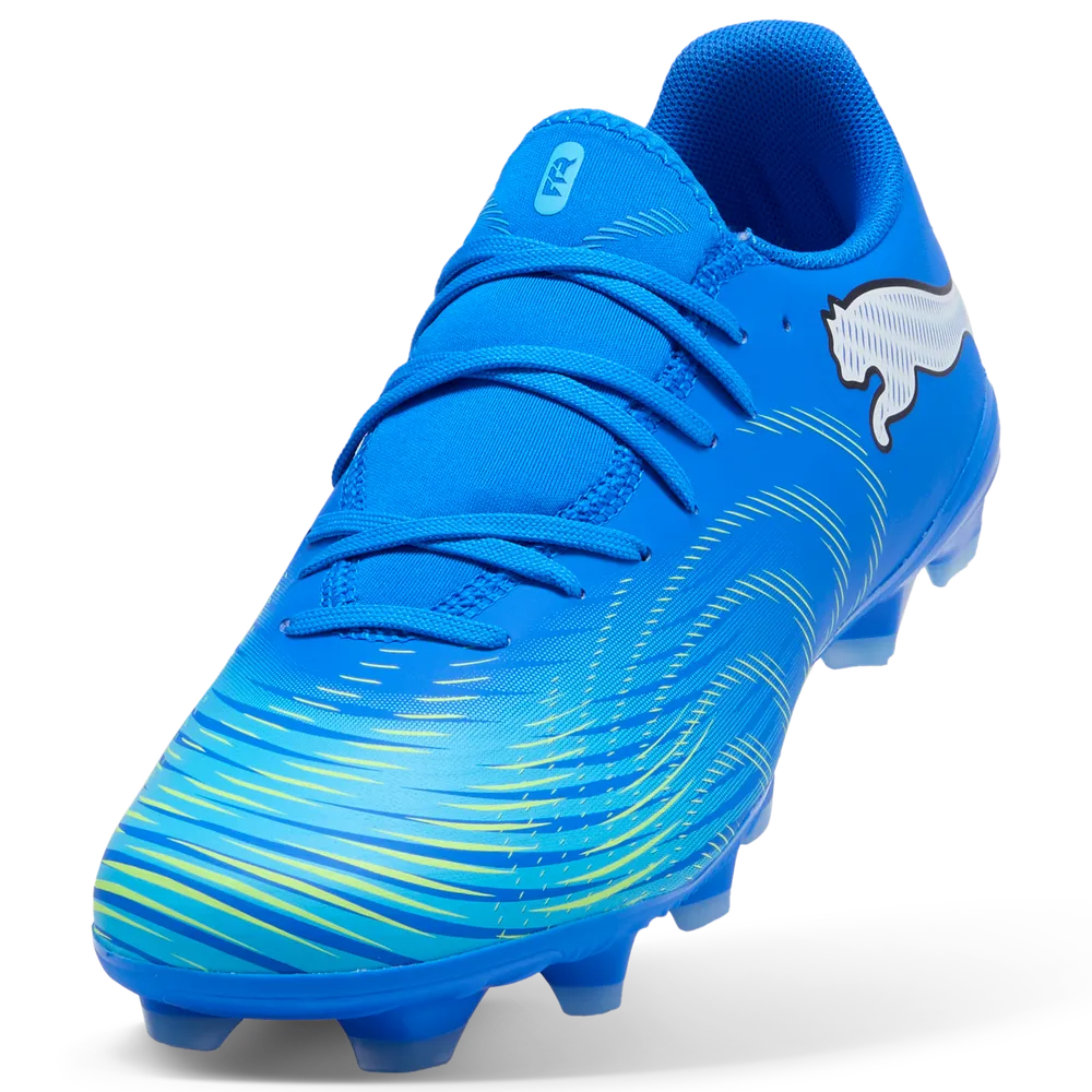 Puma FUTURE 9 PLAY FG/AG Fußballschuhe – Ultra Blue / White / Luminous Blue / Black