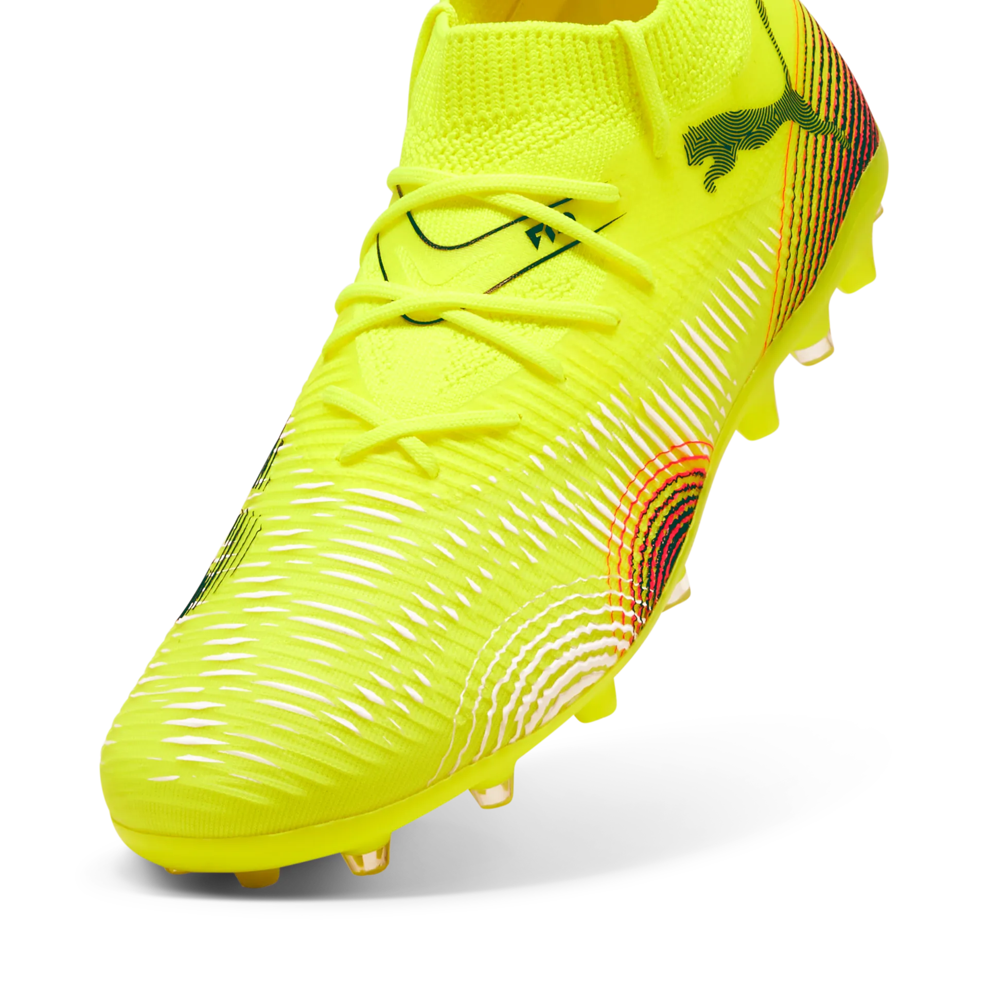 Puma FUTURE 8 MATCH MG Fußballschuhe Unisex – Yellow Alert