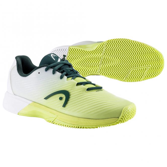 Head Revolt Pro 4.0 Clay Herren Tennisschuh - neongreen/white 2023 Head Revolt Pro 4.0 Clay Herren Tennisschuh - neongreen/white 2023