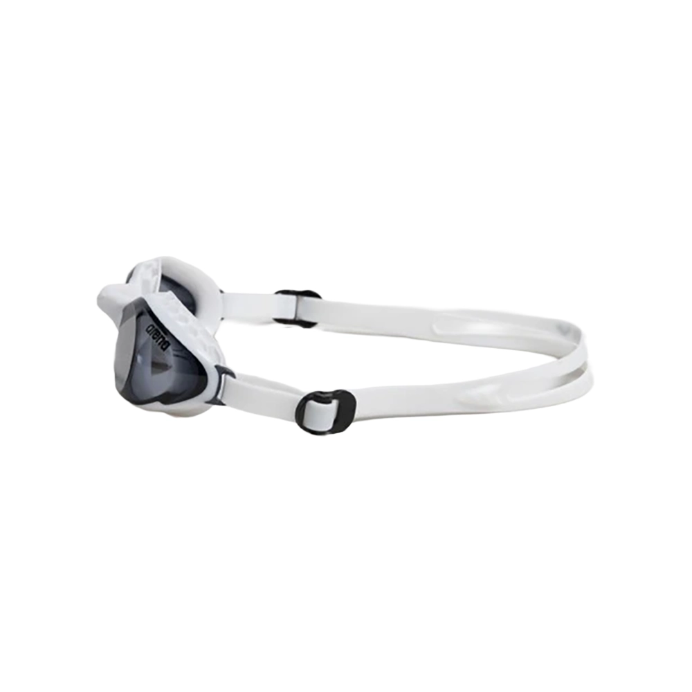 arena Air Soft Schwimmbrille Smoke Lens Erwachsene – Weiß