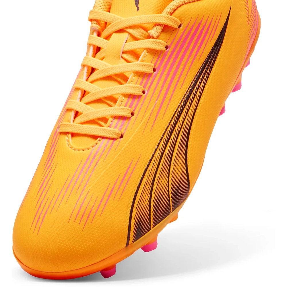 Puma ULTRA PLAY MG JR Rasen + Kunstrasenschuh - Sun Stream/Black Sunset Glow