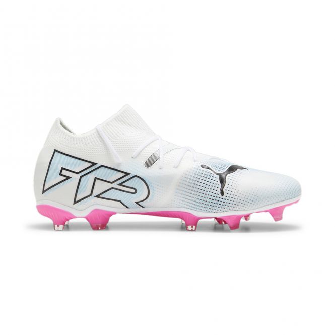 Puma FUTURE 7 MATCH FG/AG Fussballschuh - white poison pink Puma FUTURE 7 MATCH FG/AG Fussballschuh - white poison pink