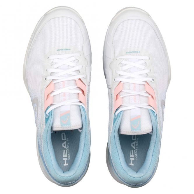 Head Sprint Pro 3.0 Clay Damen Tennisschuh - weiss/blau Head Sprint Pro 3.0 Clay Damen Tennisschuh - weiss/blau