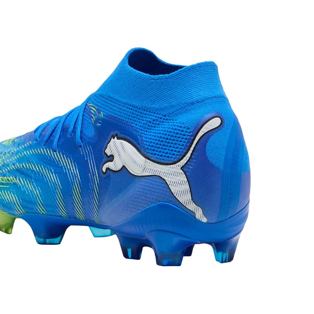 Puma FUTURE 9 ULTIMATE FG Damen Fußballschuhe – Ultra Blue / White / Luminous Blue / Black