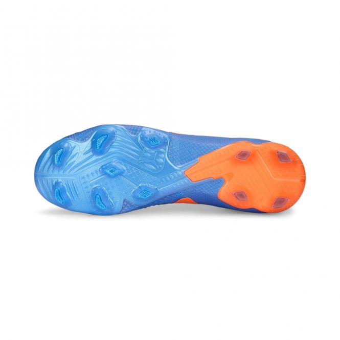 Puma FUTURE ULTIMATE FG/AG Fussballschuh - Blue Glimmer White Ultra Orange Puma FUTURE ULTIMATE FG/AG Fussballschuh - Blue Glimmer White Ultra Orange