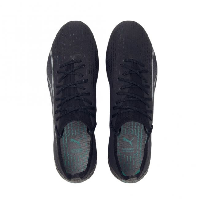 Puma ULTRA Ultimate FG/AG Fussballschuh - schwarz silber türkis Puma ULTRA Ultimate FG/AG Fussballschuh - schwarz silber türkis