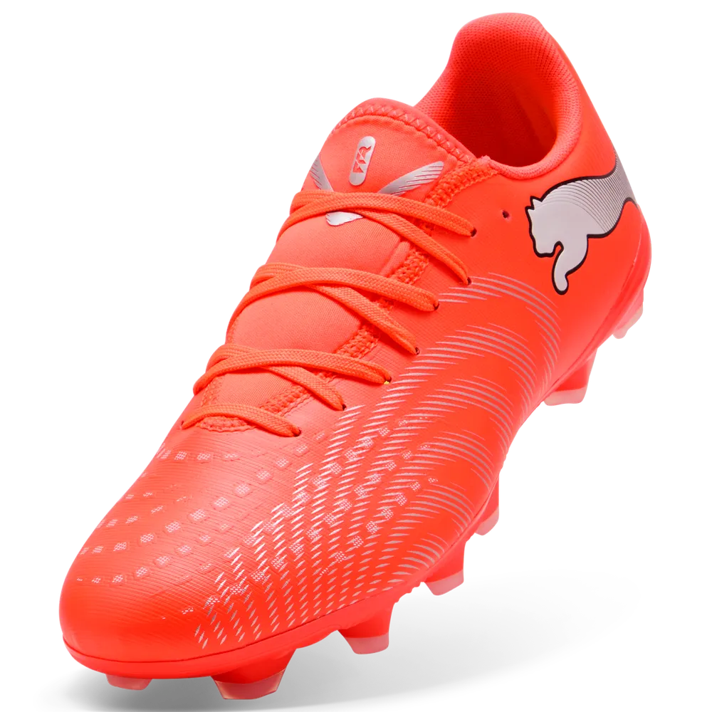 Puma FUTURE 9 PLAY FG/AG Fußballschuhe – Glowing Red/White/Black/Sliver Puma FUTURE 9 PLAY FG/AG Fußballschuhe – Glowing Red/White/Black/Sliver