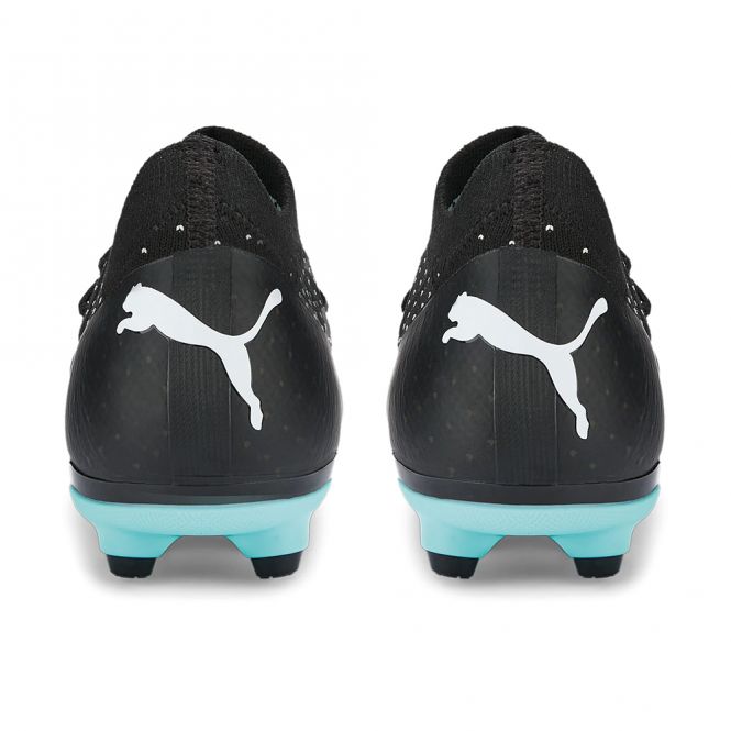 Puma FUTURE Z 3.4 FG/AG JR Fussballschuh - black quarry elektro aqua white Puma FUTURE Z 3.4 FG/AG JR Fussballschuh - black quarry elektro aqua white