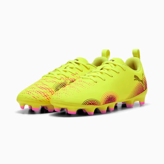 Puma FUTURE 8 PLAY FG/AG Fußballschuhe Teenager - Yellow Alert