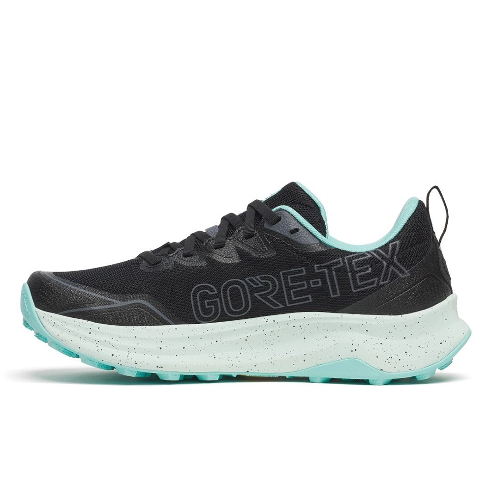 Saucony Peregrine 16 GTX Damen Trailrunningschuh - Black | Aqua Saucony Peregrine 16 GTX Damen Trailrunningschuh - Black | Aqua