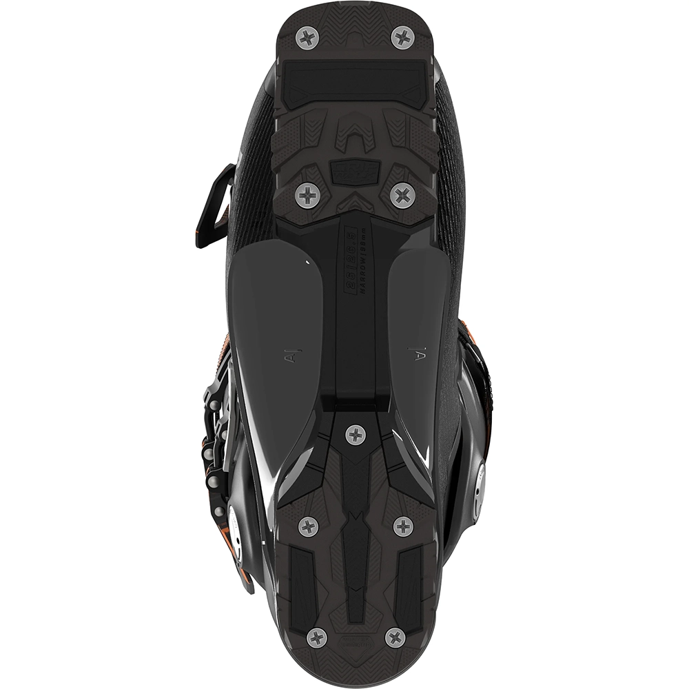 Salomon S/PRO ALPHA 100 GripWalk® Herren Alpin-Skischuhe - black/dark grey metallic 2026