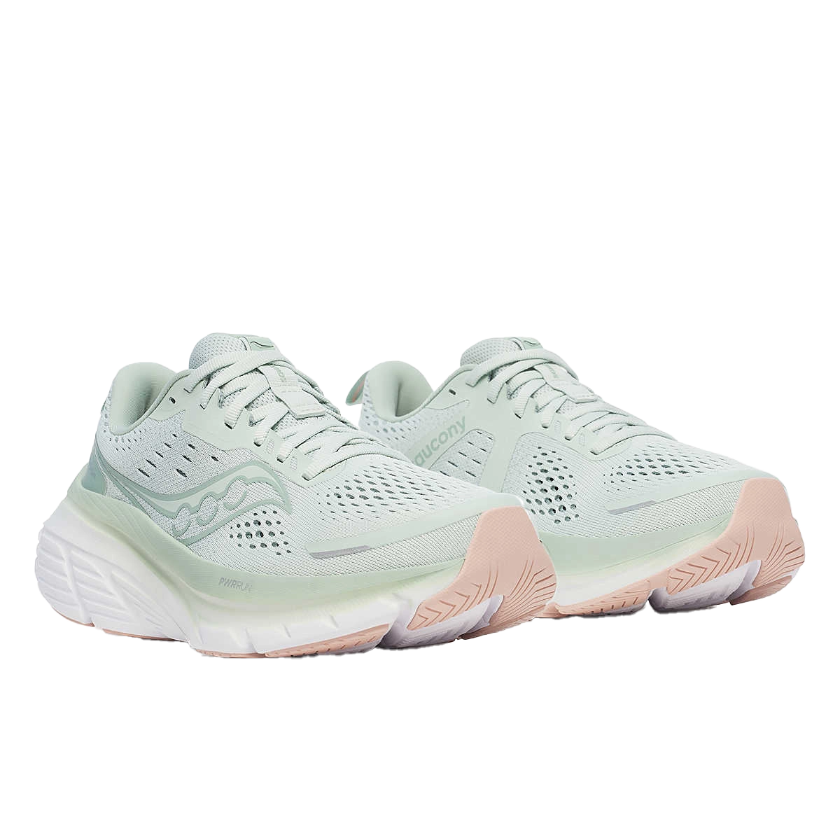 saucony Guide 18 Damen Stabilität- Laufschuh - Mist | Aloe