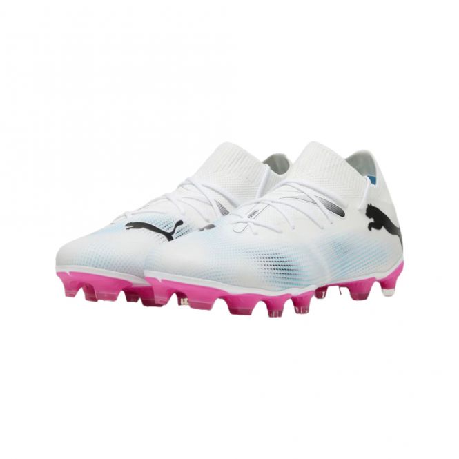 Puma FUTURE 7 MATCH FG/AG WN's Damen Fussballschuh - white poison pink Puma FUTURE 7 MATCH FG/AG WN's Damen Fussballschuh - white poison pink