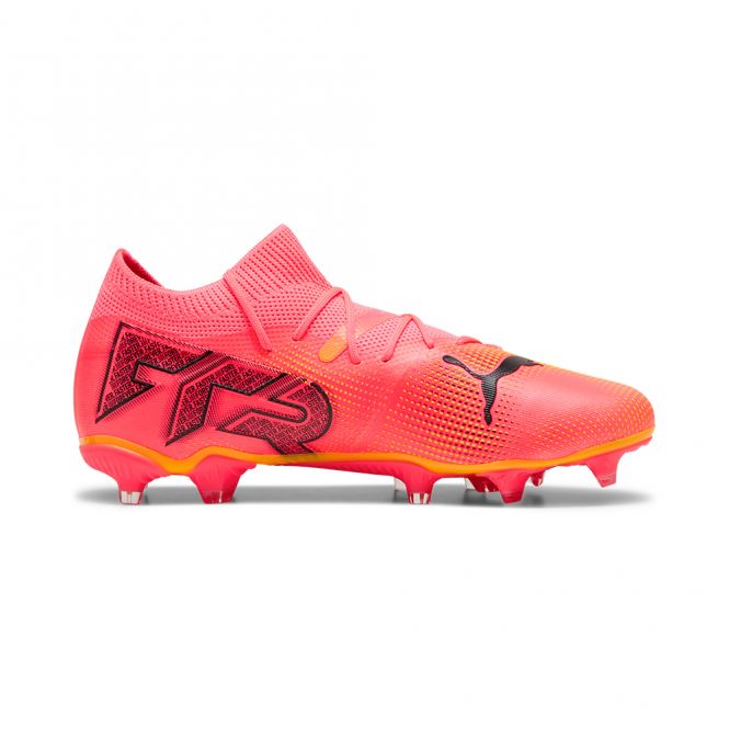 Puma FUTURE 7 MATCH FG/AG WN's Damen Fussballschuh - Sunset Glow/Black Sun Stream