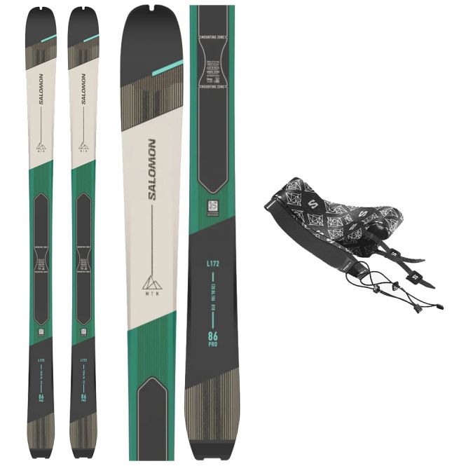Salomon MTN 86 W PRO + Skins (Tourenski-Set) Salomon MTN 86 W PRO + Skins (Tourenski-Set)