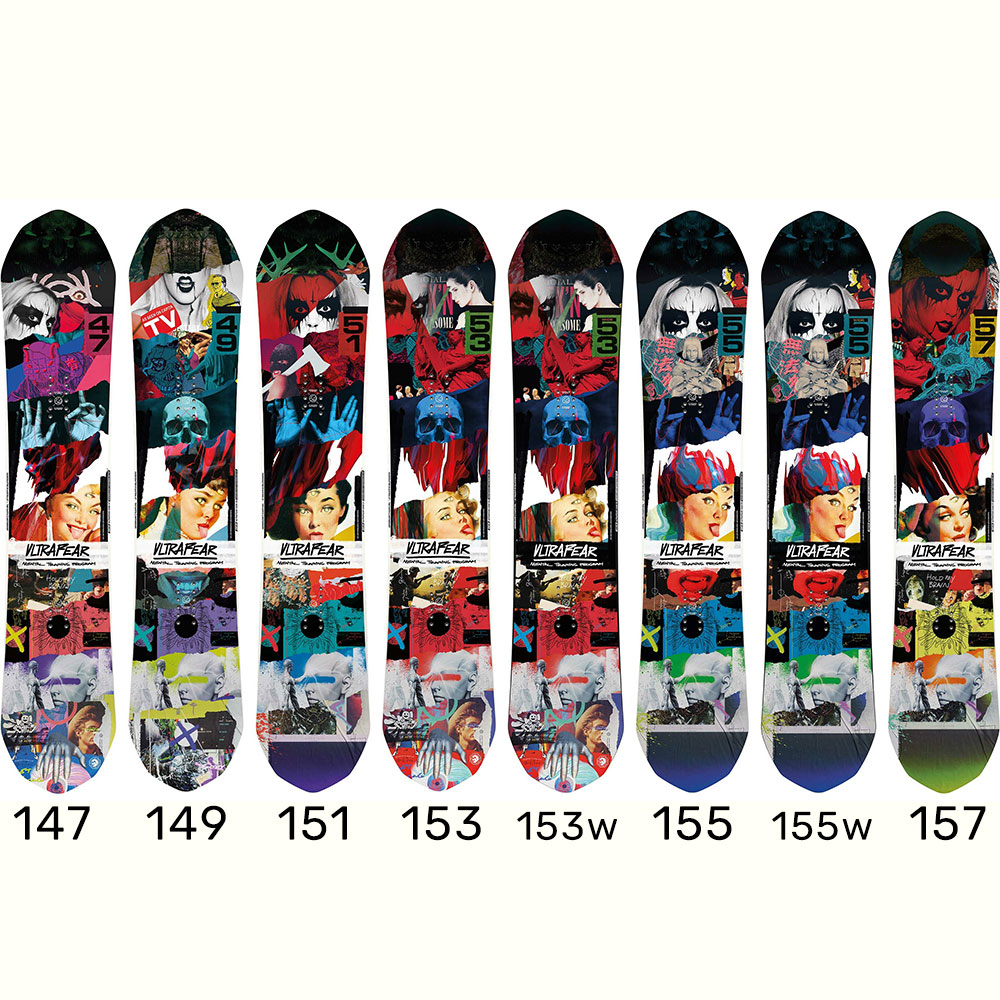 CAPiTA Ultrafear All- Mountain Freestyle Park Snowboard 2025