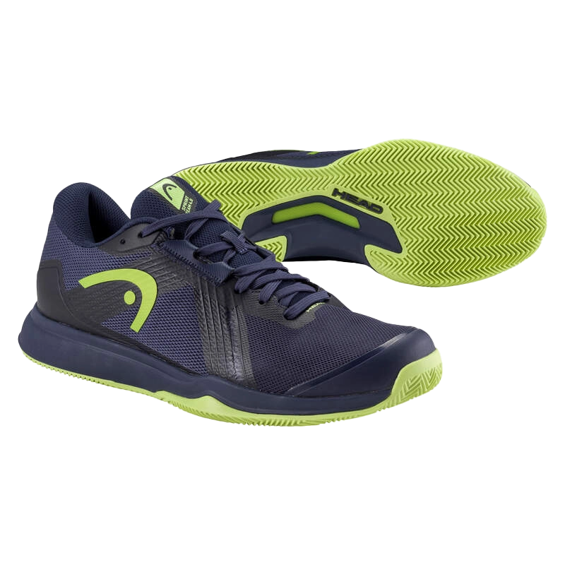 HEAD Team 4.0 Clay Herren Tennisschuh - navy/lime HEAD Team 4.0 Clay Herren Tennisschuh - navy/lime