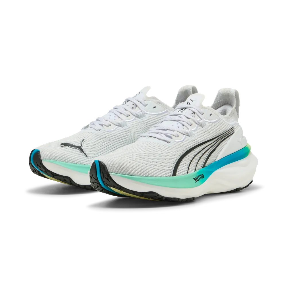 Puma ForeverRun NITRO™ 2 - White/Mint Melt - Laufschuhe für Damen