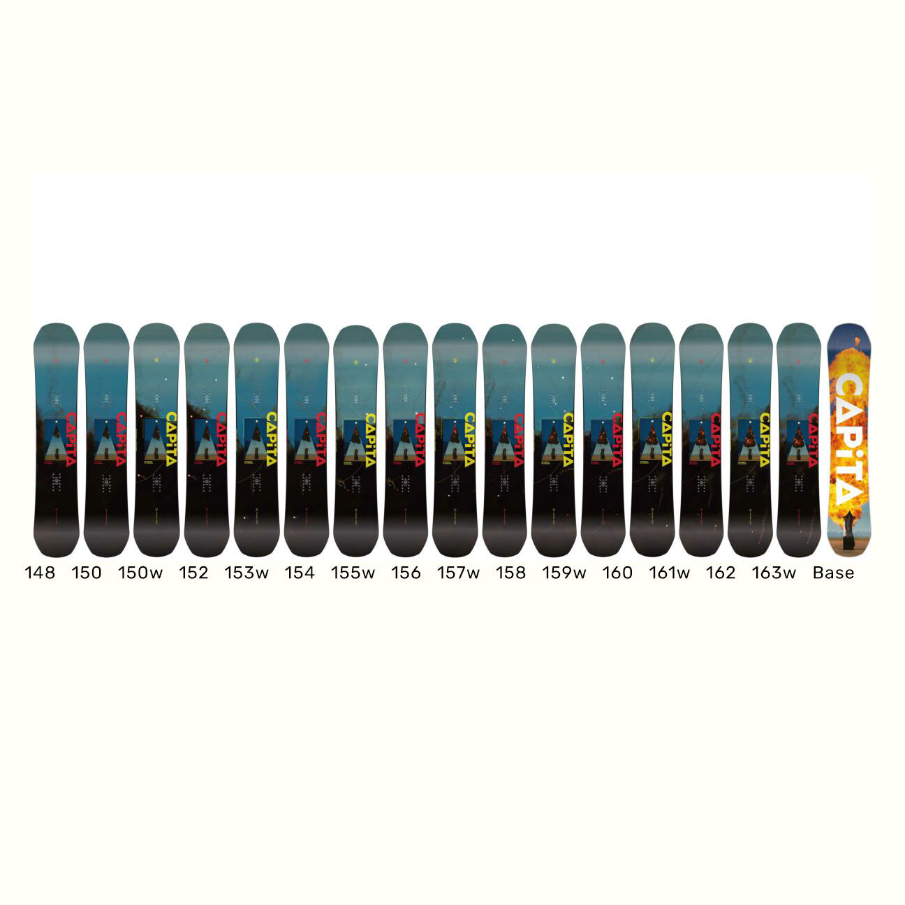 CAPiTA Defenders of Awesome DOA All- Mountain Snowboard 2025 