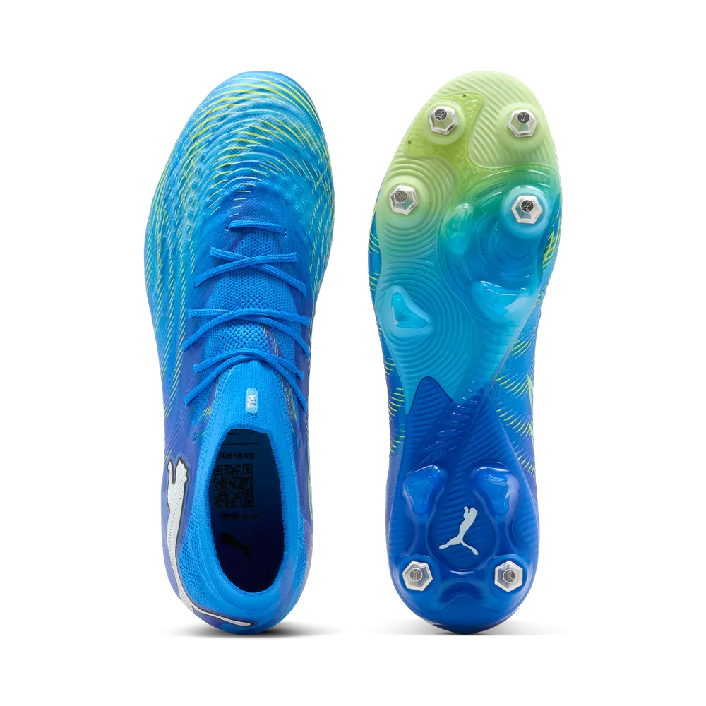 Puma FUTURE 9 ULTIMATE MxSG Fußballschuhe – Ultra Blue / White / Luminous Blue / Black