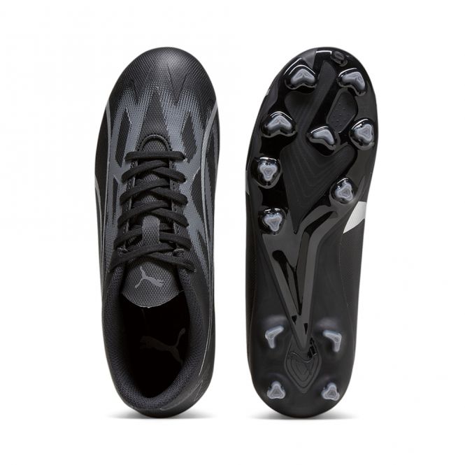 Puma ULTRA PLAY FG/AG JR Fussballschuh - black silver Puma ULTRA PLAY FG/AG JR Fussballschuh - black silver