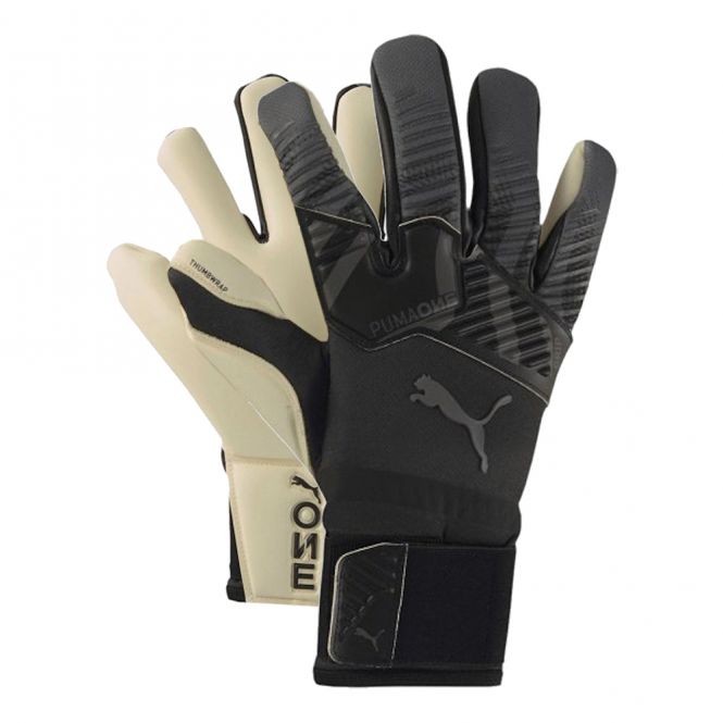 Puma One Grip 1 Hybrid Pro Torwarthandschuhe - schwarz Puma One Grip 1 Hybrid Pro Torwarthandschuhe - schwarz