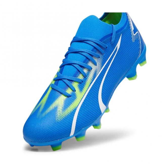 Puma ULTRA MATCH FG/AG Fussballschuh - blue pro green Puma ULTRA MATCH FG/AG Fussballschuh - blue pro green